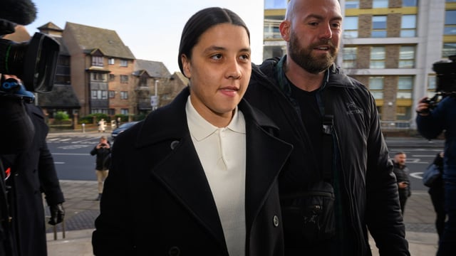Kerr denies a charge of racially aggravated harassment