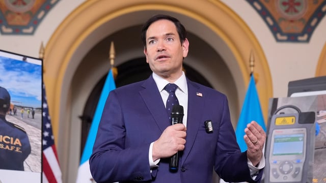 US secretary of state Marco Rubio