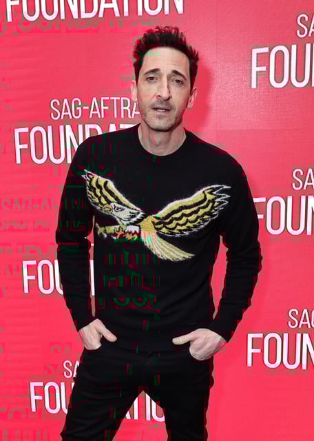 Adrien Brody For "The Brutalist" at SAG-AFTRA Foundation Robin Williams Center on Jan. 30, 2025, in New York City.