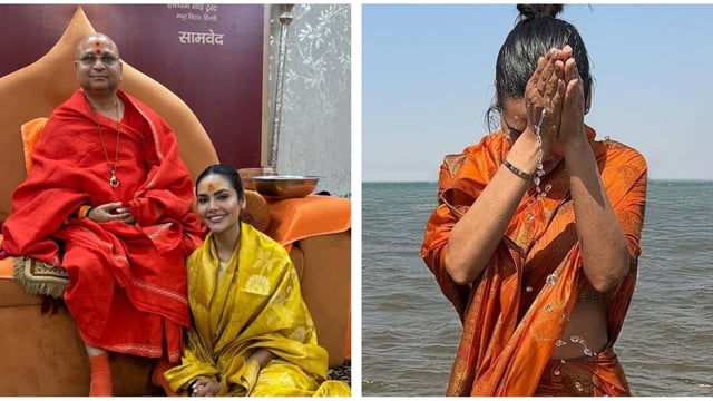 Esha Gupta took to Instagram to share the pictures.