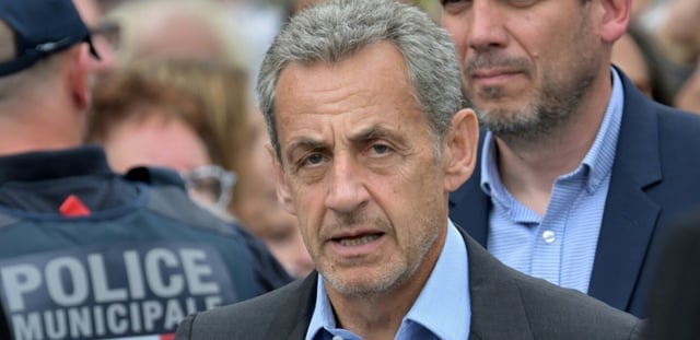 L'ancien président Nicolas Sarkozy le 20 juin 2024 à Paris