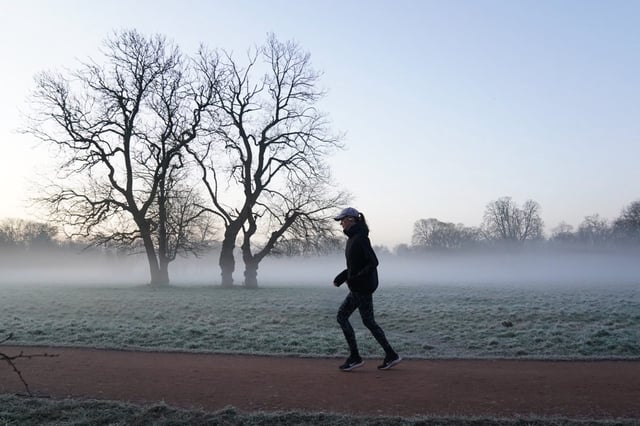 Frosty and showery weather could continue into next week (Photo: Ben Whitley/PA)