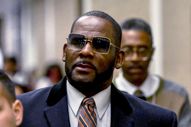 R. Kelly on May 8, 2019, in Chicago.