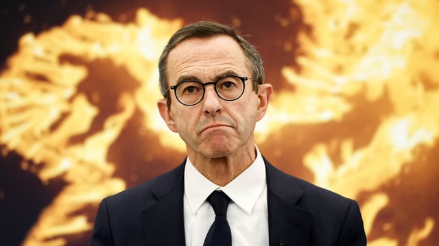 Le ministre français de l’Intérieur Bruno Retailleau le 6 février 2025.