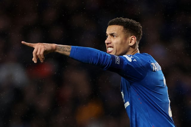 Soccer Football - Europa League - Rangers v Union Saint-Gilloise - Ibrox, Glasgow, Scotland, Britain - January 30, 2025 Rangers' James Tavernier reacts REUTERS/Russell Cheyne/File Photo