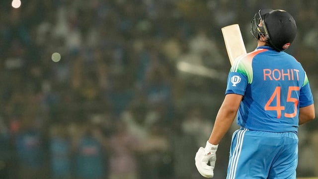 Rohit Sharma played like he never was suffering from a stunning dip in form in the last six months as he took England to the cleaners and powered India to a four-wicket win. Rohit scored 119 in 90 balls in an innings laced with 12 fours and seven sixes and India chased down a target of 305 with four wickets and 33 balls to spare. 