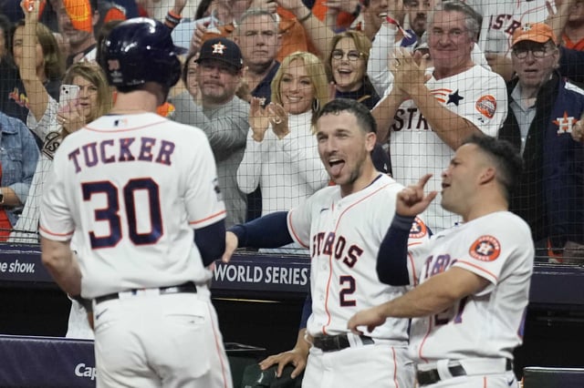 As the Astros reconvene for spring training, Kyle Tucker is gone, Alex Bregman (2) remains a free agent and Jose Altuve could see time in left field this season.