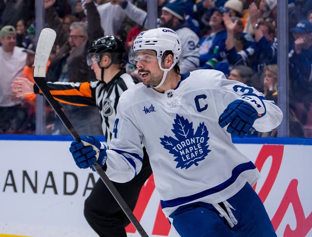 Toronto Maple Leafs forward Auston Matthews will be captain of Team USA at the 4 Nations Face-Off.