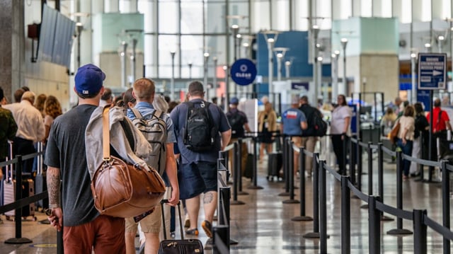 Passengers had to wait for hours at Austin-Bergstrom international airport in Texas