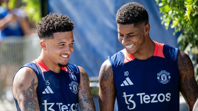 Sancho and Rashford have both made loan moves away from United after finding themselves on the margins at Old Trafford