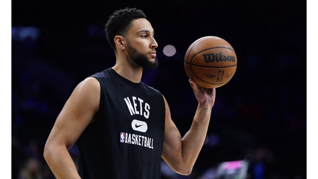 Three-time All-Star Ben Simmons, who signed with the Clippers on Monday, has not been as effective in recent years because of a chronic nerve issue in his back. At 28, he is still seen as a versatile defender and playmaker who gives the Clippers depth at a number of positions. (AP Photo/Matt Slocum)