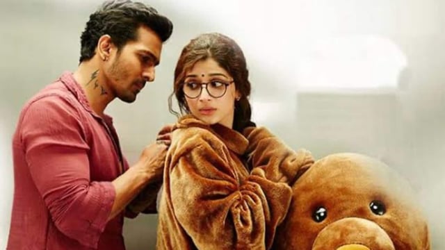 Harshvardhan Rane and Mawra Hocane's still from Sanam Teri Kasam.