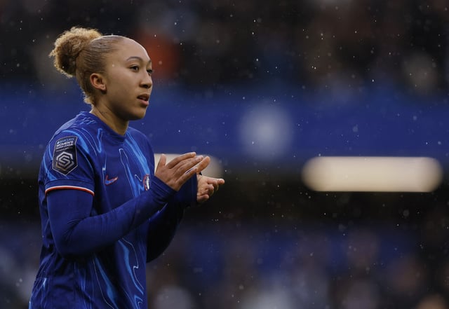 Soccer Football - Women's Super League - Chelsea v Arsenal - Stamford Bridge, London, Britain - January 26, 2025 Chelsea's Lauren James applauds fans after the match Action Images via Reuters/Andrew Couldridge