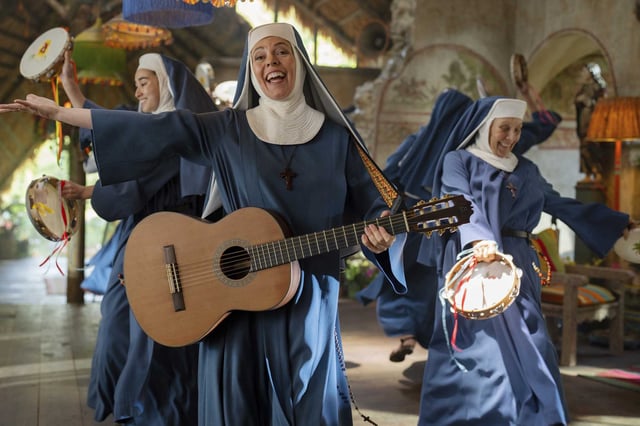 Olivia Colman as the Reverand Mother in “Paddington in Peru.”