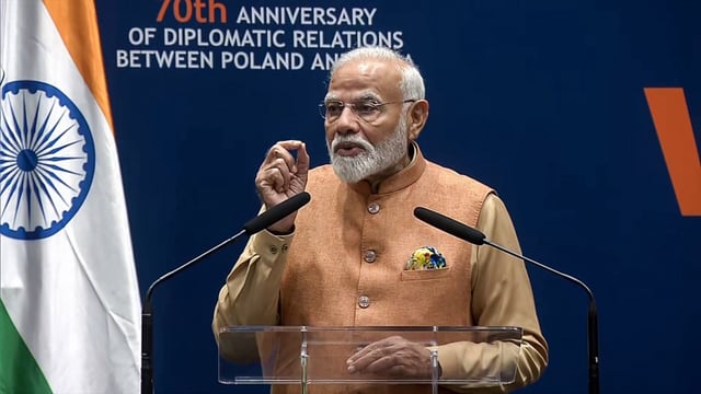 PM Modi in Poland