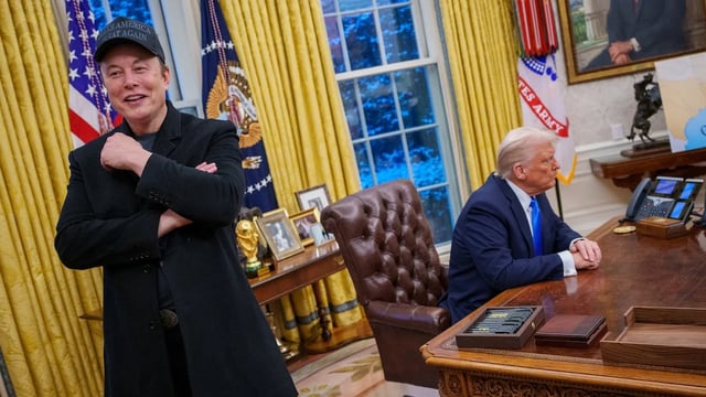 Elon Musk, Donald Trump (Andrew Harnik/Getty Images)