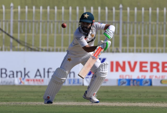 Cricket - Third Test - England v Pakistan - Rawalpindi Cricket Stadium, Rawalpindi, Pakistan - October 25, 2024  Pakistan's Mohammad Rizwan in action REUTERS/Akhtar Soomro/File Photo