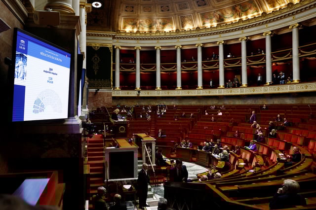 À l’Assemblée nationale, le 5 décembre.