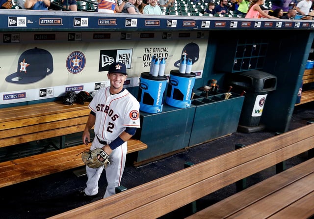 Alex Bregman, pictured before his Astros debut on July 25, 2016, emerged as a clubhouse leader and key cog on two championship teams during eight-plus seasons in Houston.
