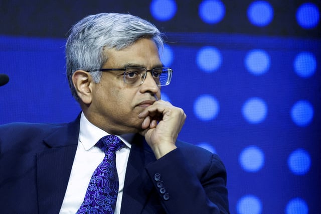 Pankaj Jain, Secretary, Minister of Petroleum and Natural Gas of India attends a panel during Abu Dhabi International Progressive Energy Congress (ADIPEC), in Abu Dhabi, United Arab Emirates, October 2, 2023. REUTERS/Amr Alfiky/File Photo