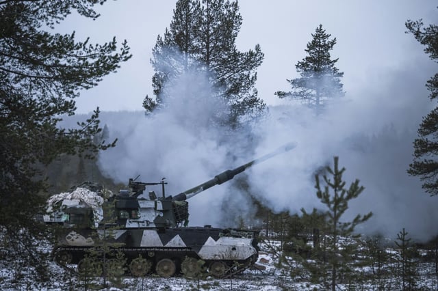 NATO countries close to Russia, like Finland, tend to spend more on their armies
