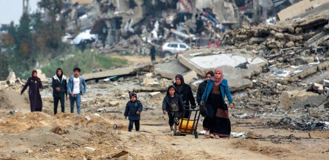 AFP - Ruines Gaza
