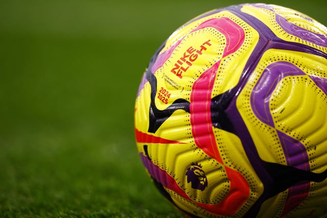 Soccer Football - Premier League - Ipswich Town v Leicester City - Portman Road, Ipswich, Britain - November 2, 2024 General view of the match ball Action Images via Reuters/John Sibley/ File Photo