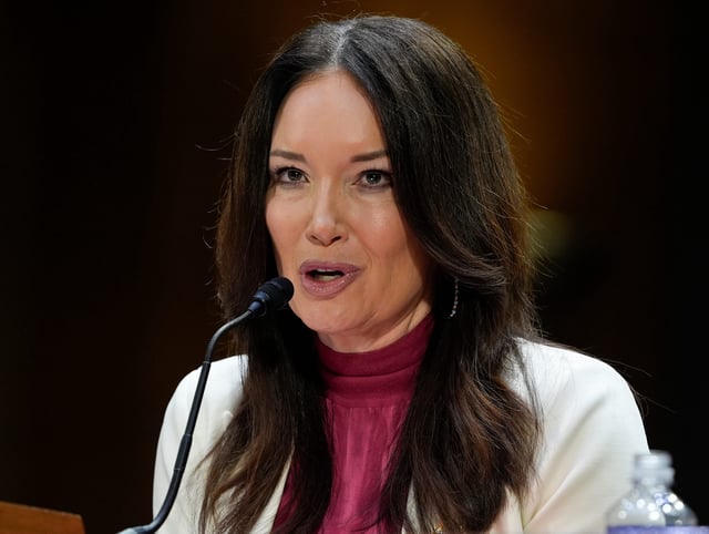 Brooke Rollins appears before the Senate Committee on Agriculture, Nutrition, and Forestry during a hearing to examine her nomination to be Secretary of Agriculture in Washington, D.C. on Jan. 23, 2025.