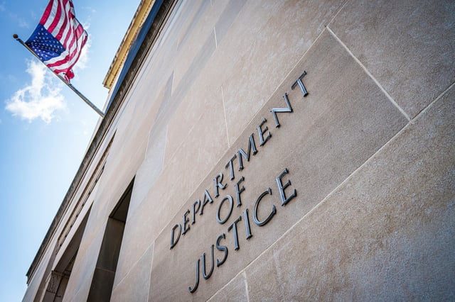 The Department of Justice headquarters in Washington in 2024.