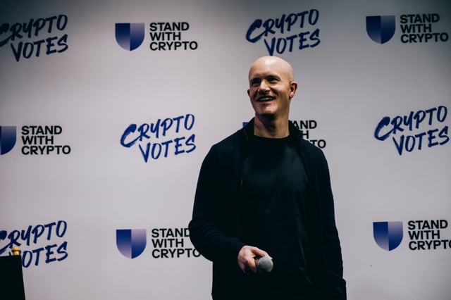Brian Armstrong is the cofounder and CEO of Coinbase.