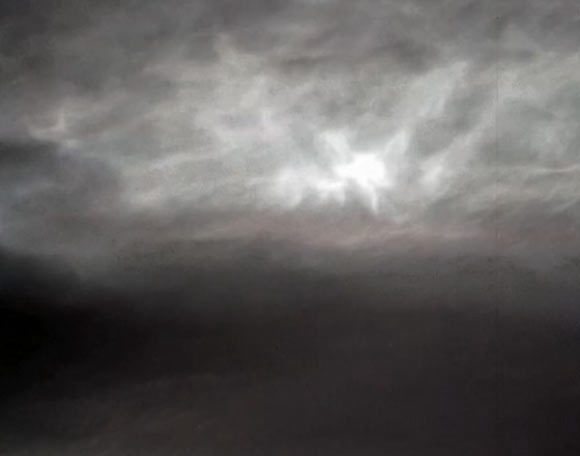 This Curiosity/Mastcam image shows noctilucent clouds in the Martian atmosphere. Image credit: NASA / JPL-Caltech / MSSS / SSI.