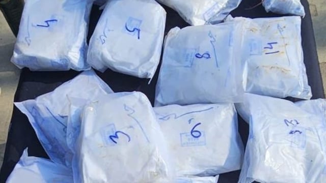 On Friday, the Punjab Police said they had arrested one smuggler and seized thirty kilogrammes of heroin, breaking up a cross-border drug trafficking ring.