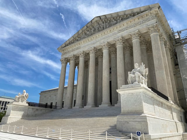A general view of the U.S. Supreme Court building in Washington, U.S., June 1, 2024. REUTERS/Will Dunham/File Photo