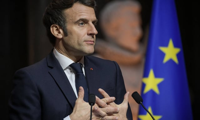 Emmanuel Macron a plaidé pour des emprunts communs dans l'Union européenne.