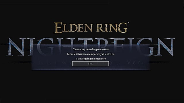 nightreign servers down