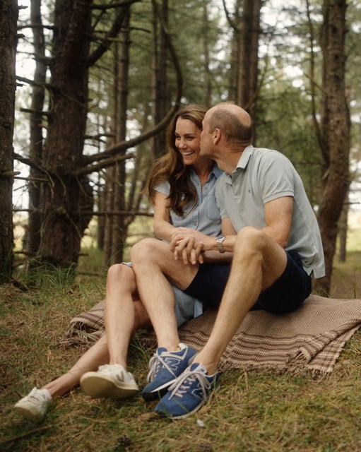 The image appears to be a still from a video Kate released in September after finishing chemotherapy.
