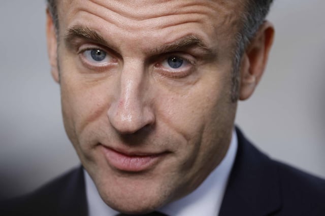 Le président français, Emmanuel Macron, à Buenos Aires le 17 novembre 2024.