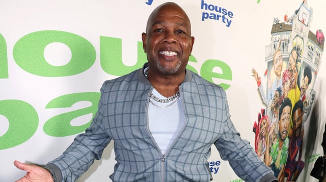 Gene &#39;Groove&#39; Allen seen at New Line Cinemas HOUSE PARTY Los Angeles Screening, Los Angeles, CA, USA - 11 Jan 2023 (Photo by Eric Charbonneau/Getty Images for Warner Bros.)