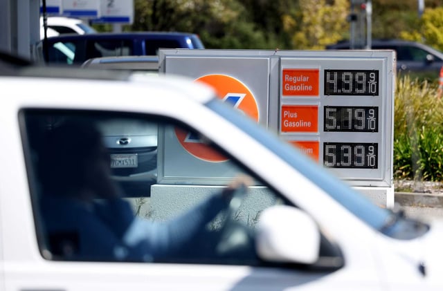 Gas prices in California have surged over the past week, driven by low gasoline inventories and a refinery fire in Northern California, just ahead of the Presidents Day weekend.