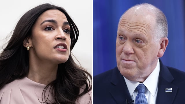 Rep. Alexandria Ocasio-Cortez, Tom Homan