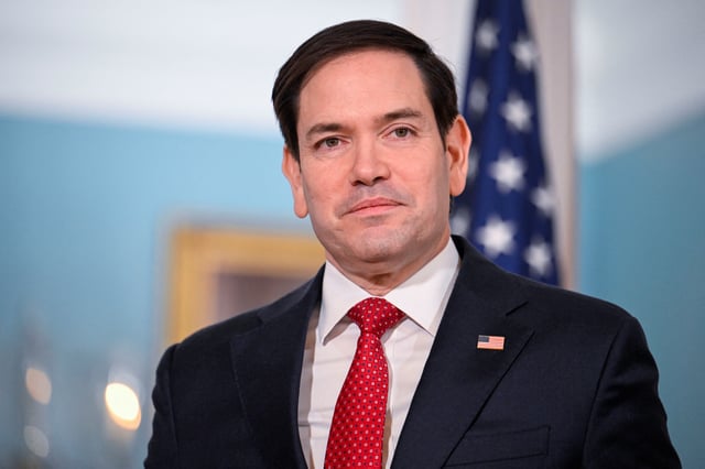 U.S. Secretary of State Marco Rubio in Washington, U.S., February 10, 2025. REUTERS/Craig Hudson/File Photo