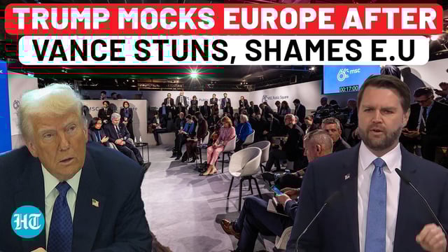 On Cam: Trump's First Reaction To Vance Shaming Europe Leaders To Their Faces 