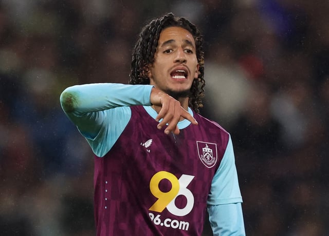 Soccer Football - Championship - Burnley v Plymouth Argyle - Turf Moor, Burnley, Britain - October 1, 2024 Burnley's Hannibal Mejbri reacts Action Images/Craig Brough/File Photo