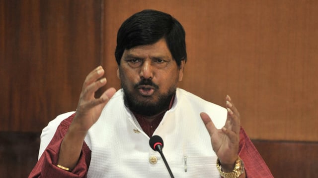 Union minister Ramdas Athawale.