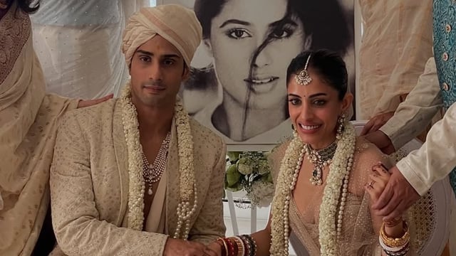 Prateik Smita Patil and Priya Banerjee got married on 14 February