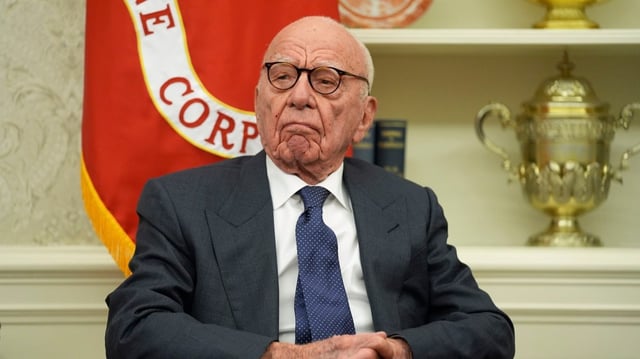 Rupert Murdoch in the Oval Office, February 3, 2025 (Image: AP/Evan Vucci)