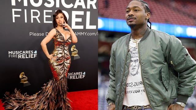 Cardi B and Stefon Diggs were spotted together in Mimai on Valentines Day