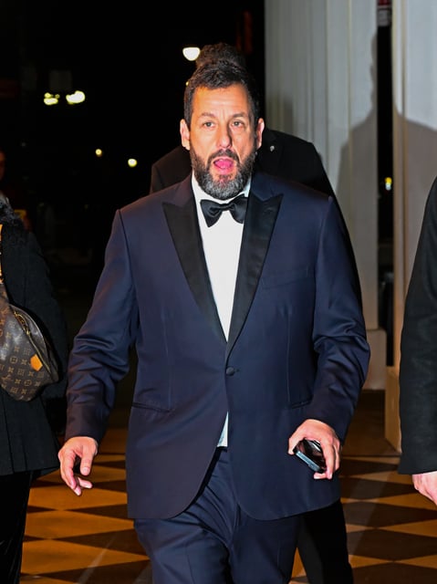 Adam Sandler attends SNL50: The Anniversary Special after party at The Plaza Hotel on February 17, 2025 in New York City.