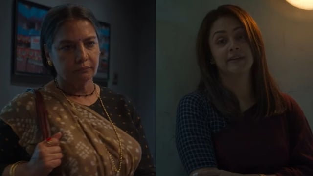Dabba Cartel trailer: Shabana Azmi and Jyotika in a still from the web series.