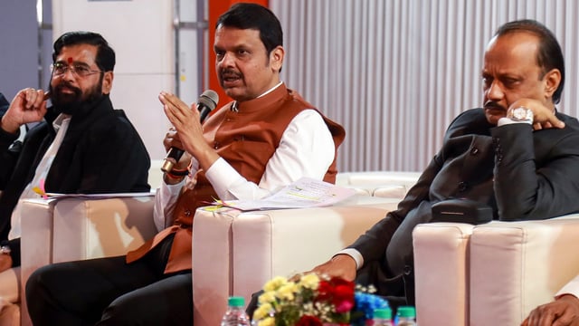 The Mahayuti alliance is comprised of the BJP, Shiv Sena and Nationalist Congress Party. 